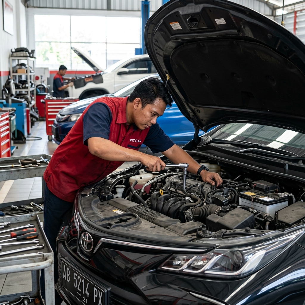 Praktik MAINTENANCE MOBIL BENSIN EFI Pitcar Academy